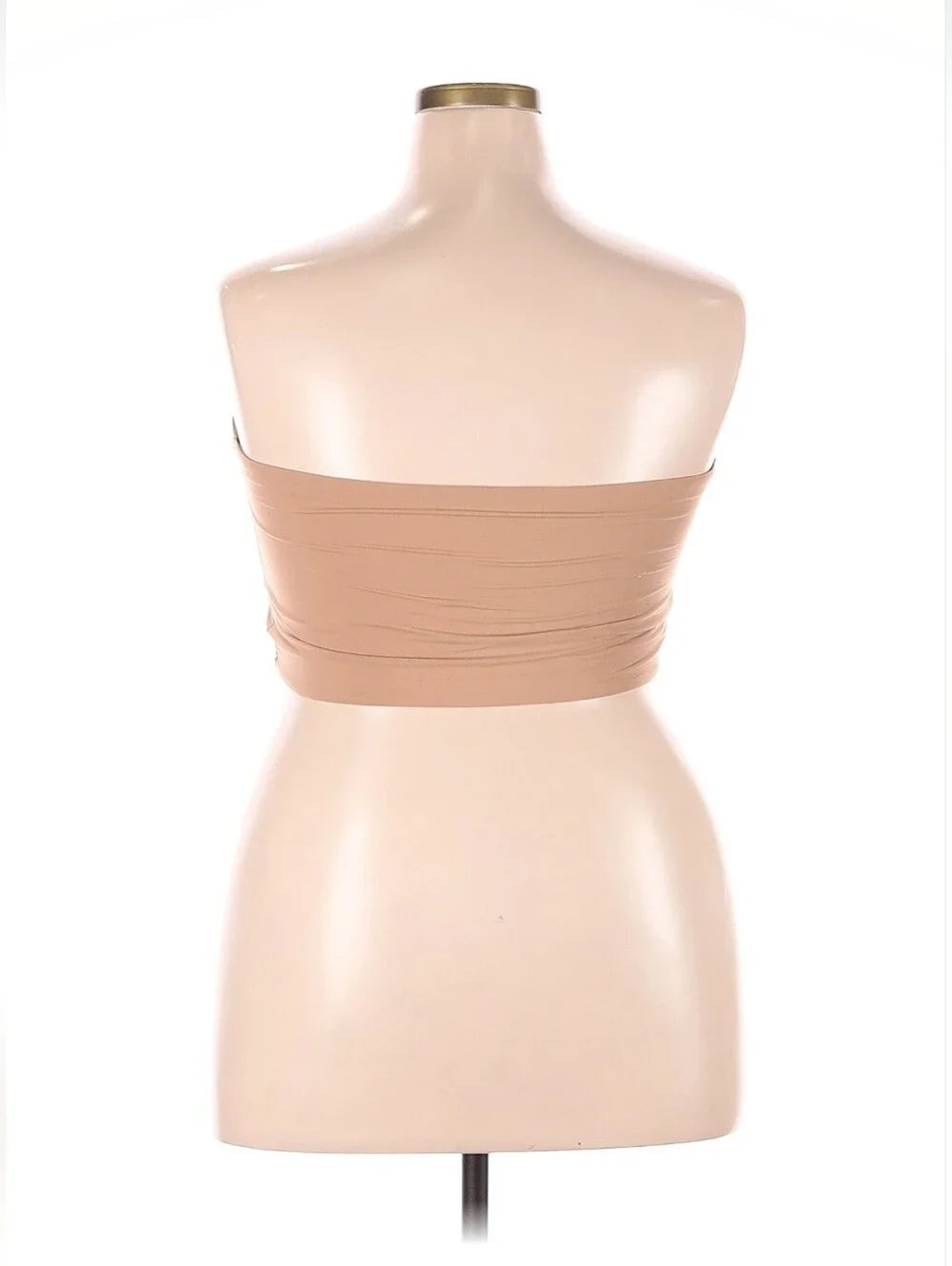 SKIMS Seamless Nude-Tone Bandeau Tube Top